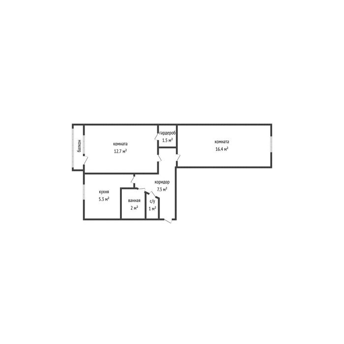 Продажа 2-комнатной квартиры