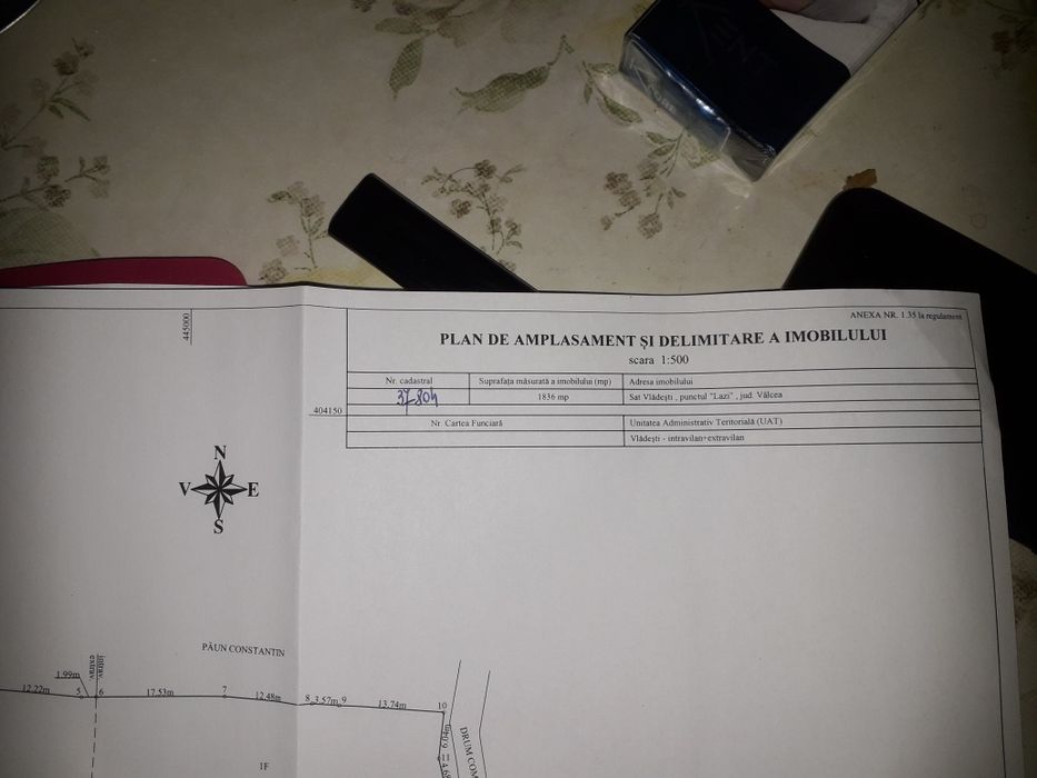 Teren de vânzare în Vladesti