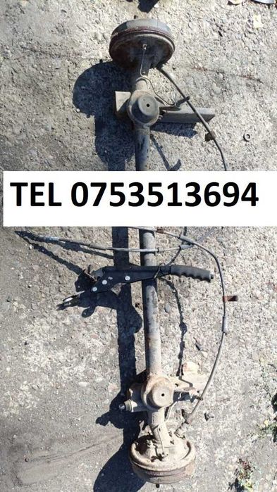 Punte MATIZ completa cu roti cablu si maneta pt MOTOCULTOR !!