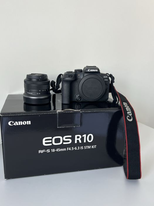 Canon R10 + 3 объектива