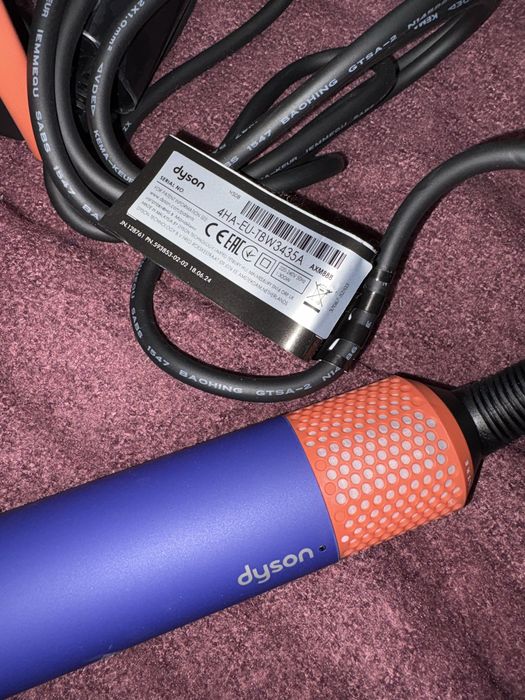 Dyson Air Wrap Nou Albastru Portocaliu