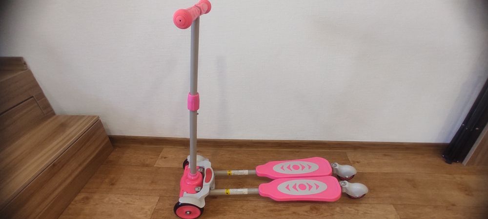 Самокат, двойной.