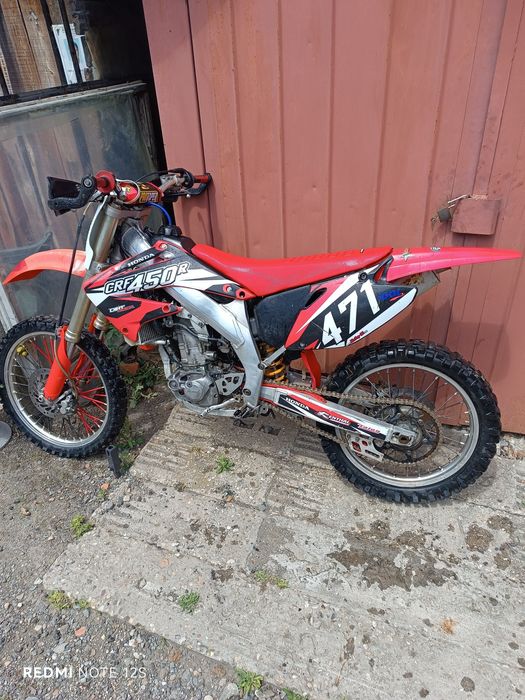 Honda crf450  крос