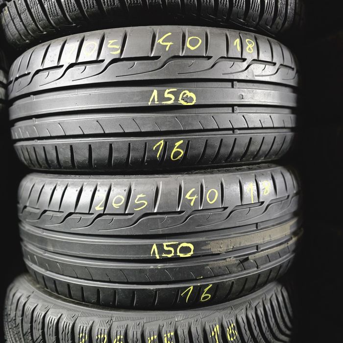 2x 205/40/18 VARA DUNLOP Stare excelentă
