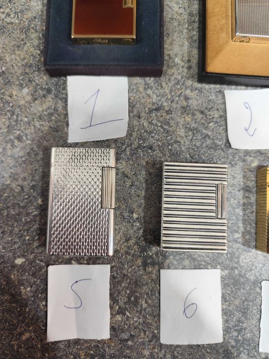 Оригинални запалки Дюпонт, Картие, Дънхил