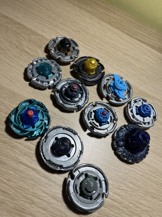 Beyblade, Бейблейд части и изтрелвачки