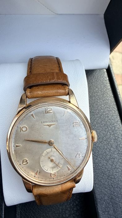 Longines vintege aur 18k impecabil