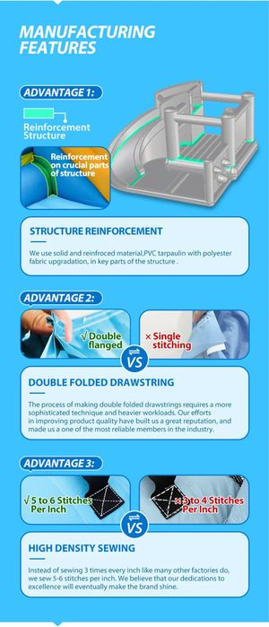 Детская надувная горка, игровой центр, надувной аквапарк