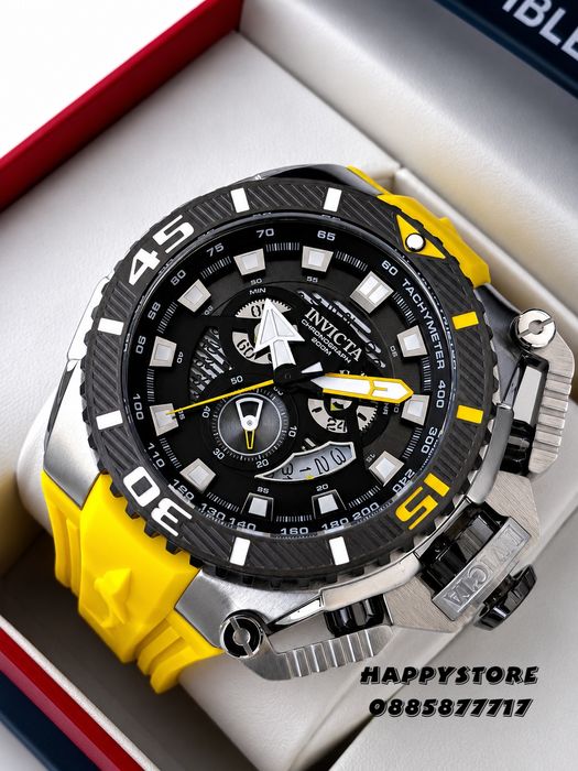 INVICTA Optimus Yellow 66 mm, Инвикта нов мъжки часовник