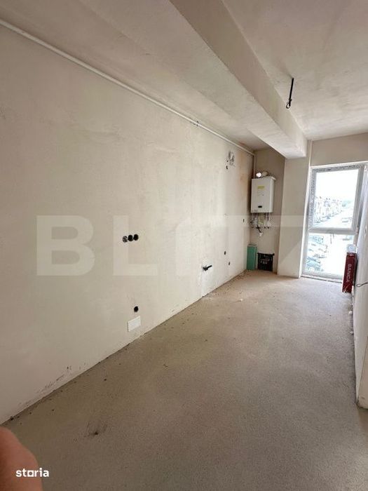 Apartament semifinisat, bucatarie inchisa, dressing, parcare, zona Ter — fotografia 3