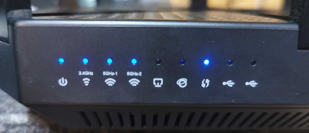 Router wireless TP-Link Archer C5400, mu-mimo tri-band gigabit usb