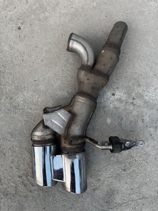 Оригинални Audi SQ5 хром накрайници двуцевки стомана спортна генерация