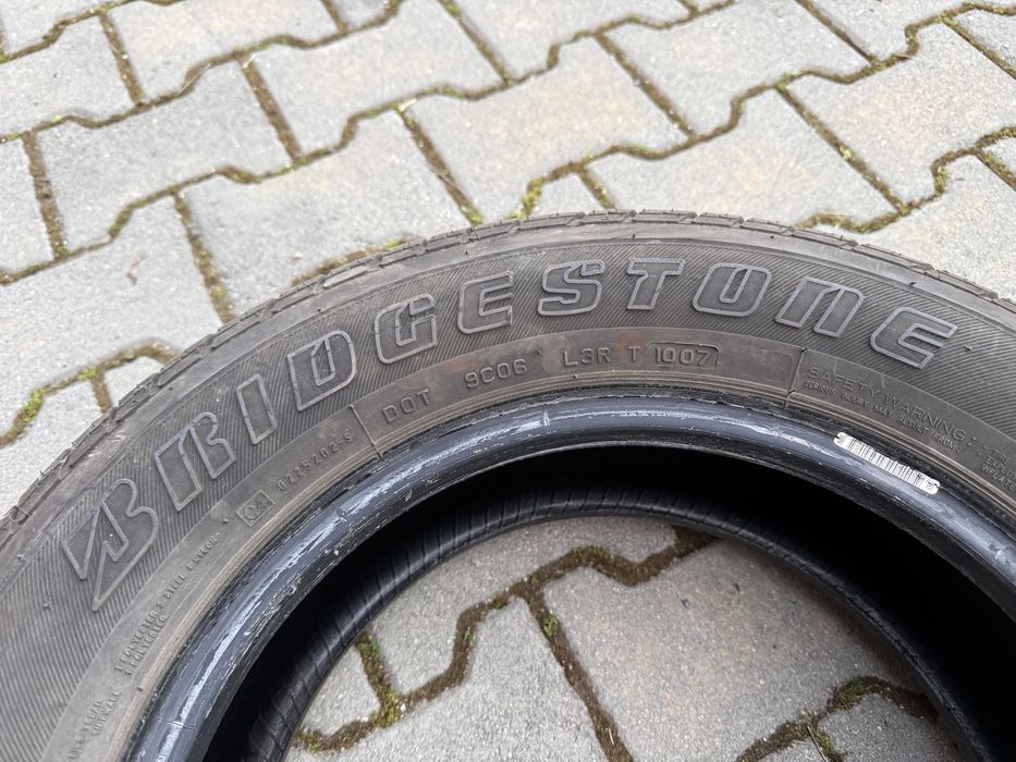 4бр. Летни Гуми 185/65R/14 -BRIDGESTONE- DOT:1007, 6.0мм. *60€ за 4бр.*