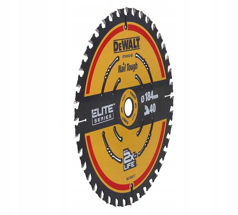 Циркулярен диск за дърво DeWALT DT10303-QZ Elite, 184 x 16 x 1.65 мм