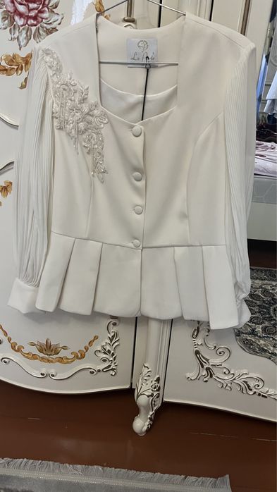 Новая двойка юбка длинная турецская