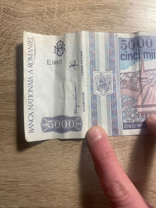 Bancnota 5000 anul 93