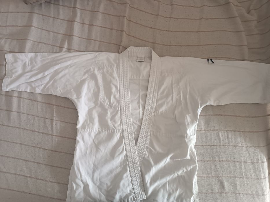 Kimono (fara pantaloni/centura) judo 130 cm