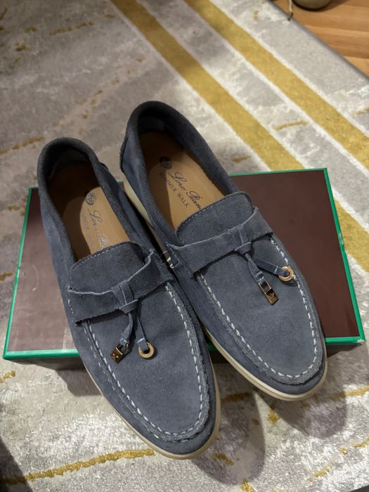 Loro Piana замшевые лоферы