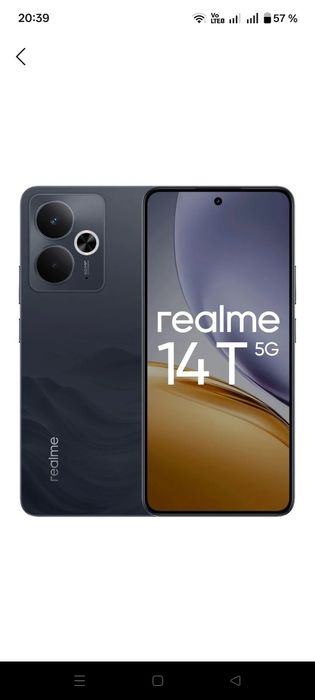 Realme 14T 5G 8gb/256gb IP69 suvda ishlaydi 120hz Amoled ekran