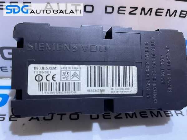 Unitate Modul Calculator Presiune Aer Jante Roti Anvelope Cauciucuri Peugeot 607 1999 - 2010 Cod 9660343780 [L3340]