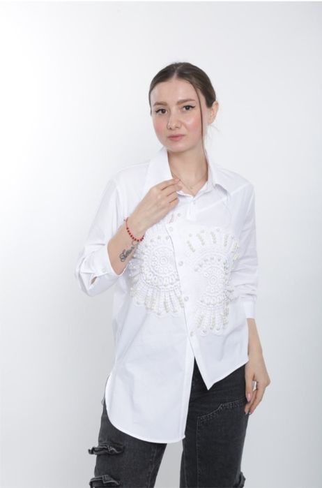Ақ рубашка, турецкий. Премиум сапада