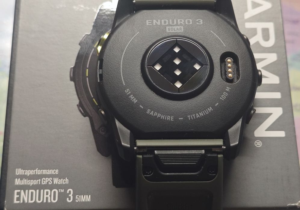 Garmin Enduro 3 -Solar Sapphire Titanium 51mm