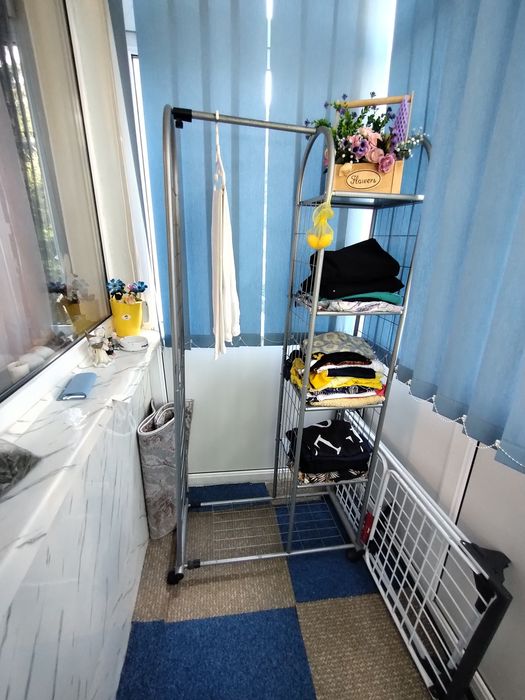 Stender multifuncțional mare pentru balcon