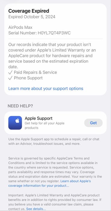 Apple AirPods Max  produs original am factura