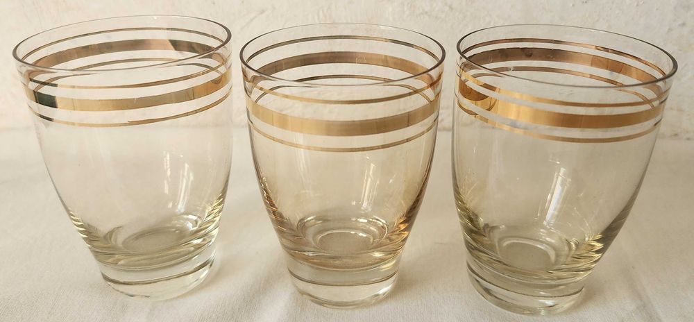 Рюмки и стаканчики стеклянные, советские (27 шт.), цена за все