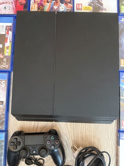Конзола playstation 4 500 гб, ps4 с 10 диска