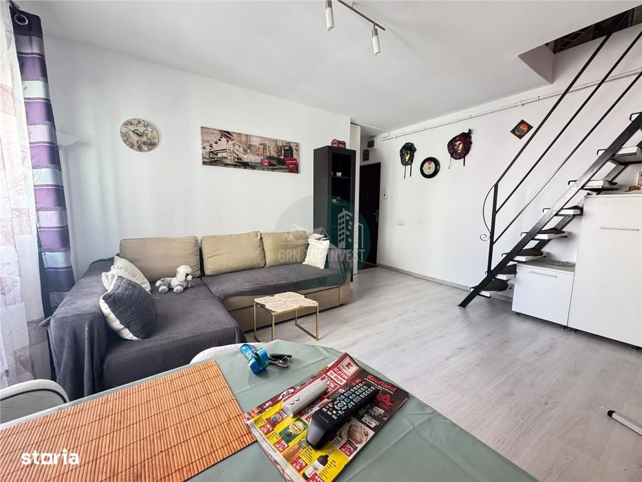 Apartament la mansarda cu 3 camere si balcon in Vasile Aaron
