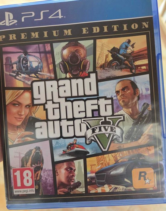 Играта Grand Theft Auto V (PS4)