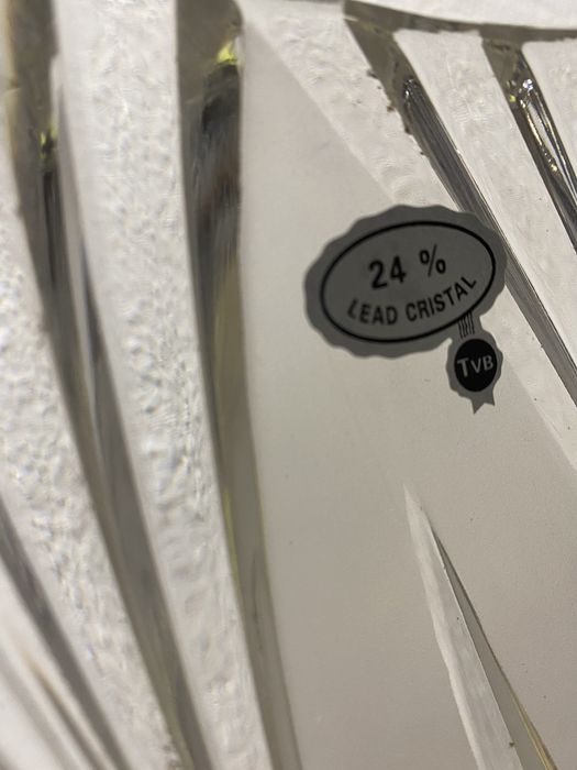 Кристален трофей 24 процента оловен кристал Франция 2001 2002