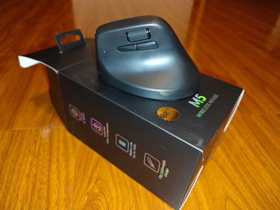 Mouse Keychron M5 Wireless 8K - Negru M5-A23
