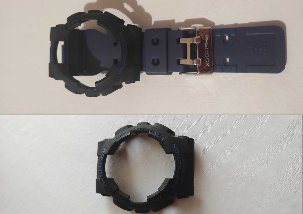 Casio G-shock Безел и верижка, каишка за часовник