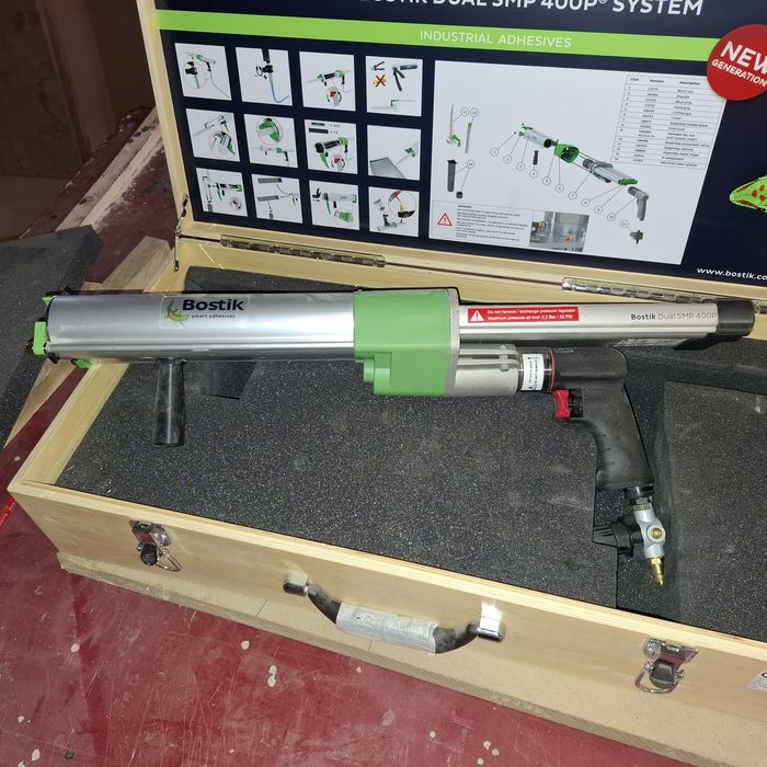 Pistol silicon pneumatic ,nou
