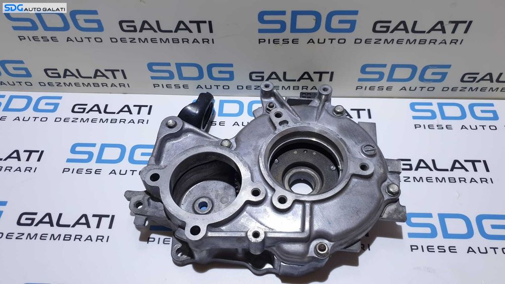 Capac Suport Pompa Vacuum cu Pinion Ax Came Distributie Motor Mazda 5 2.0 D 2005 - 2010 Cod RF7J10600 RF7J S5209 [V0725]