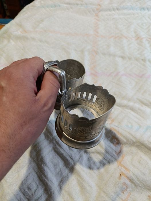 Парочка подстаканников из СССР винтаж ретро