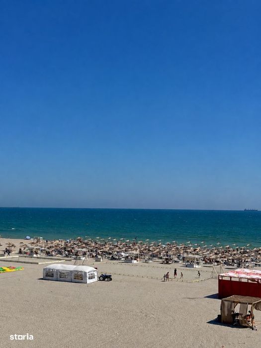 Finalizat | Apartament pe plaja cu vedere la mare in imobil premium