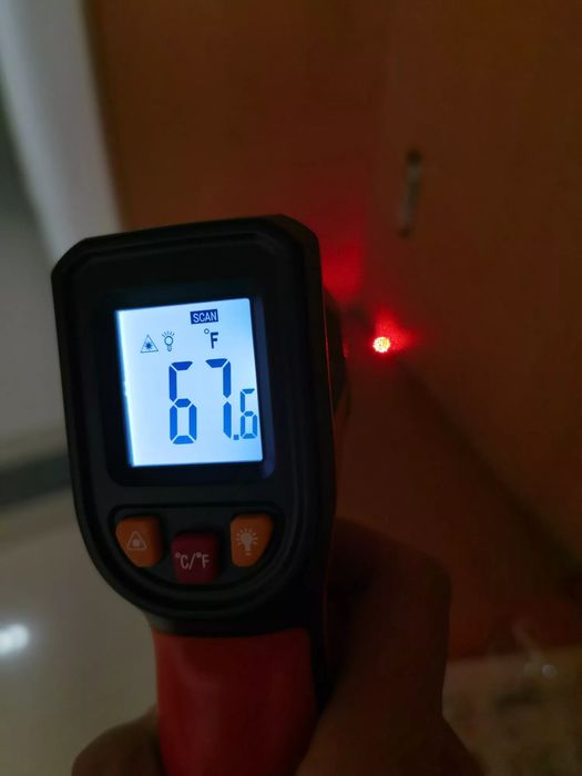 Пирометр термометр бесконтактный, цифровой инфкрасный термометр