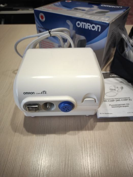 Ингалятор OMRON NE-C28P (Япония) — Как новый! Использовался 1 раз. Пол