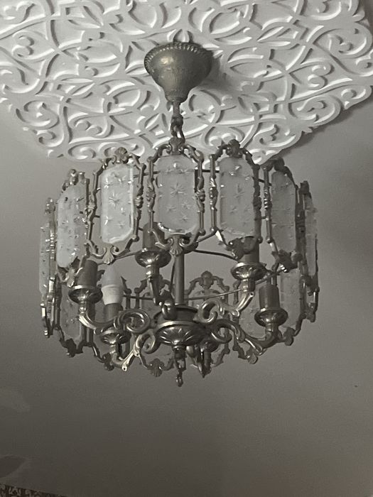 Карусель люстра 6 лампочек