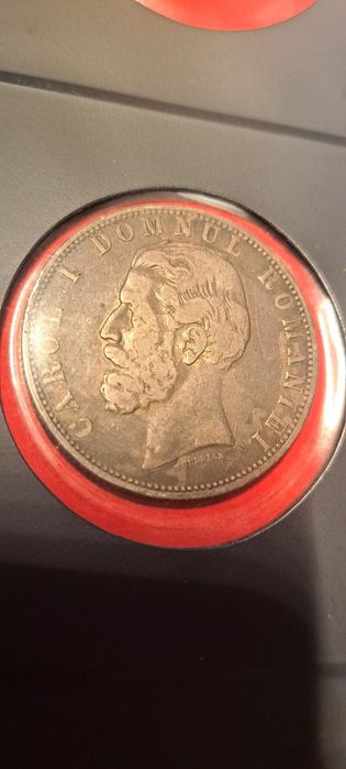 Moneda Carol I 1880