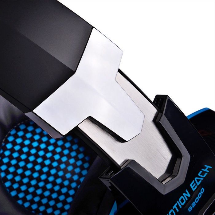 Casti PRO Gaming LED luminoase profesionale + Microfon PC PlayStation