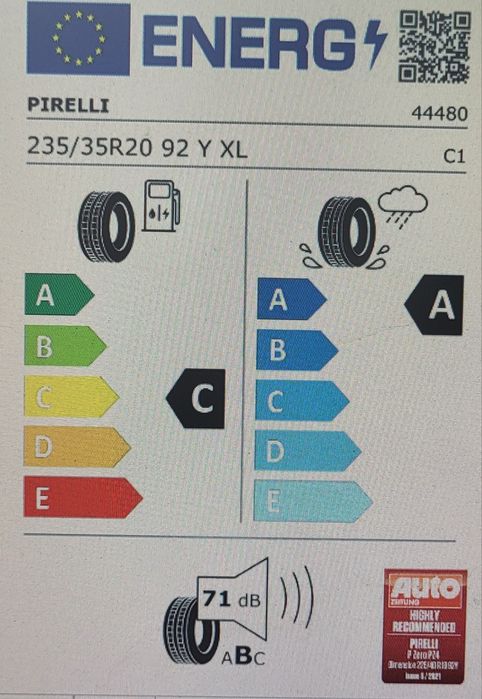 2 anvelope 235 35 20 pirelli p zero elect to 2021 6mm