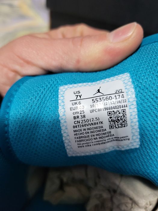 Air Jordan 1 low  white celestial gold aquatone 100% originali