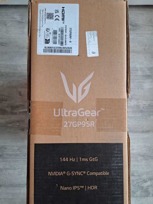 Чисто нов монитор: LG UltraGear 27GP95R