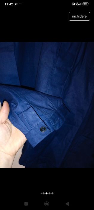 Salopeta lucru Bumbac cu șnur in talie Lotus Unisex