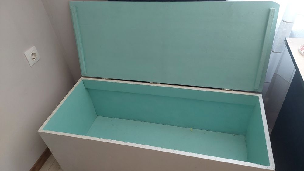 Скрин дървен, масивен