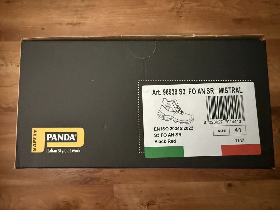 Работни обувки Safety MISTRAL ANKLE S3